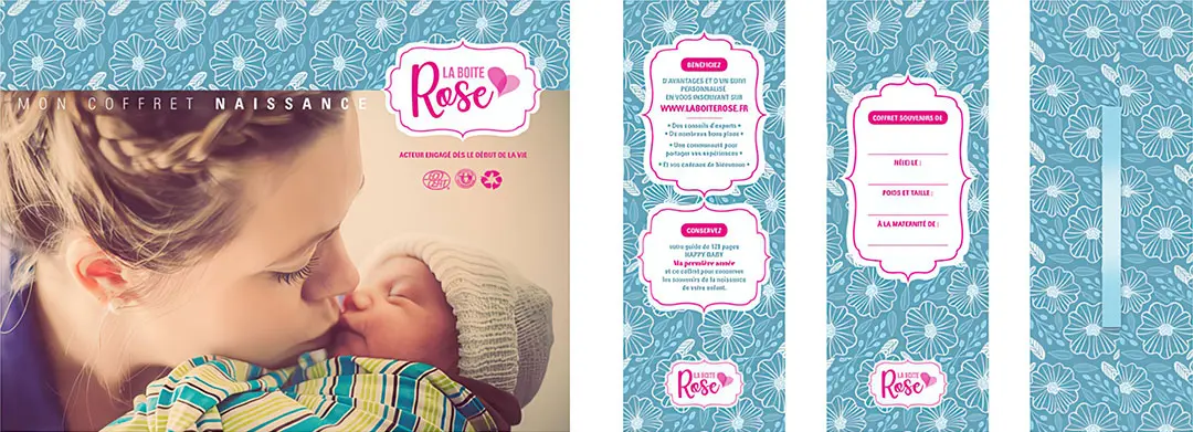 La Boîte Rose / Branding 3 Nouveau packaging D