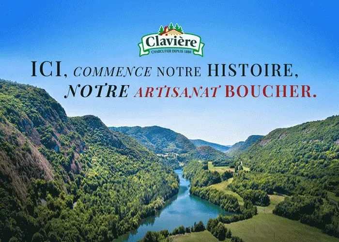 Clavière Charcutier depuis 1880<br />
et Industriel aujourd'hui en Bourgogne Franche-Comté