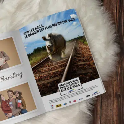 RFF-RESEAU-FERRE RFF - Réseau Ferre de France - 2 affiches Abribus