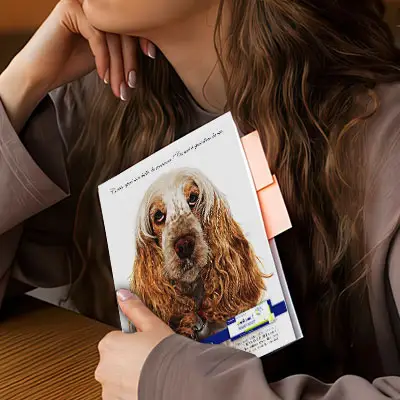 Virbac - Anxitane S 2 annonces dans la presses professionnelles pour l'antidépresseur Anxitane S de Verbac - Conception et direction artistique et retouches