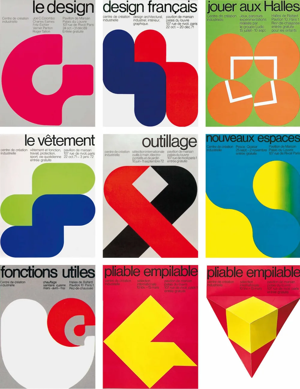 Affiches de Jean Widmer