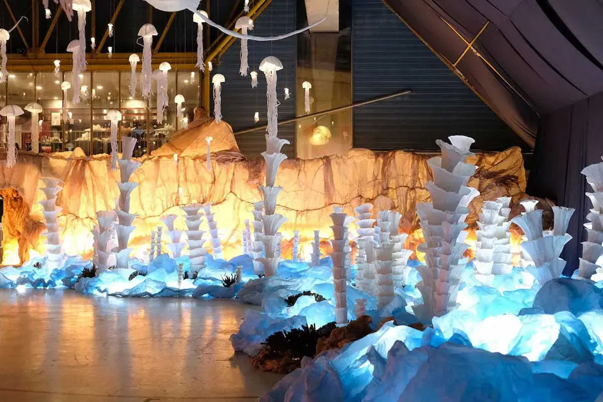 exposition « L’Océan de Léa » dans l’ancienne patinoire de Saint-Ouen / Photos 3