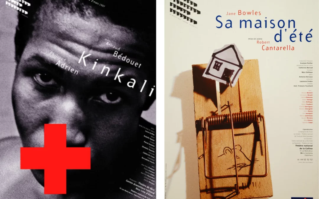 Les affiches du théâtre National de la Colline