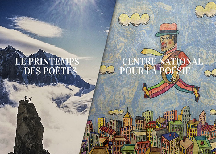 2 sites en 1 - Le Printemps des Poètes et le Centre National de la Poésie