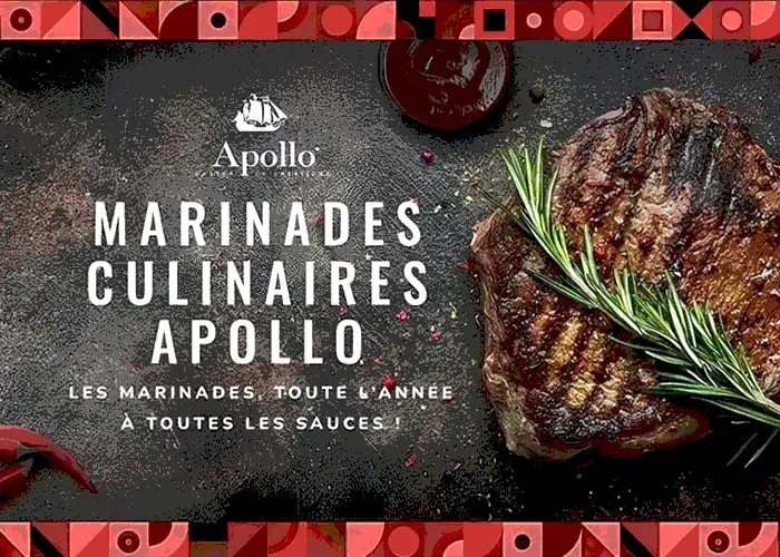 Site Marinades Culinaires Apollo - Marinades pour cuisinier - Groupe Solina