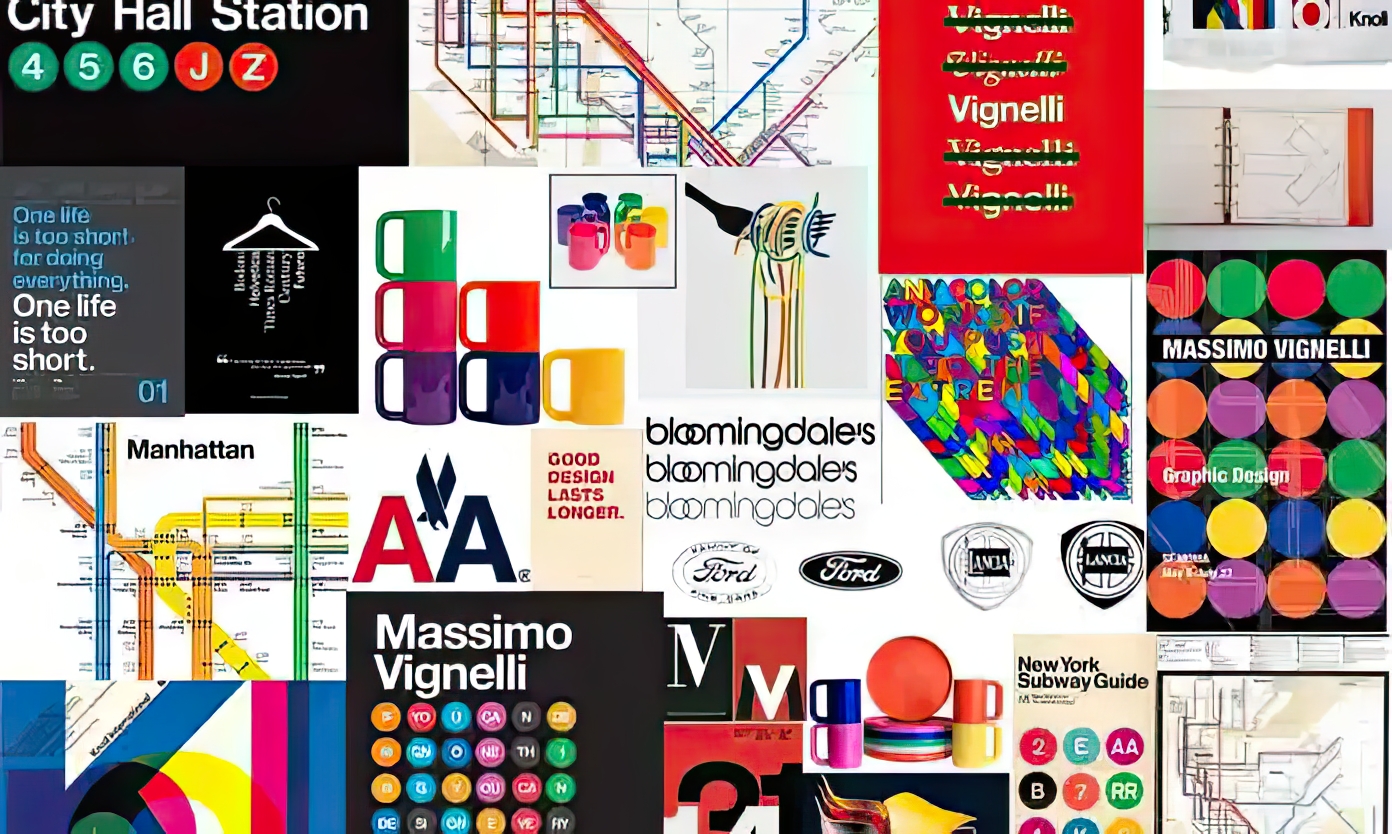 Designer - Massimo Vignelli - Compliation design graphique