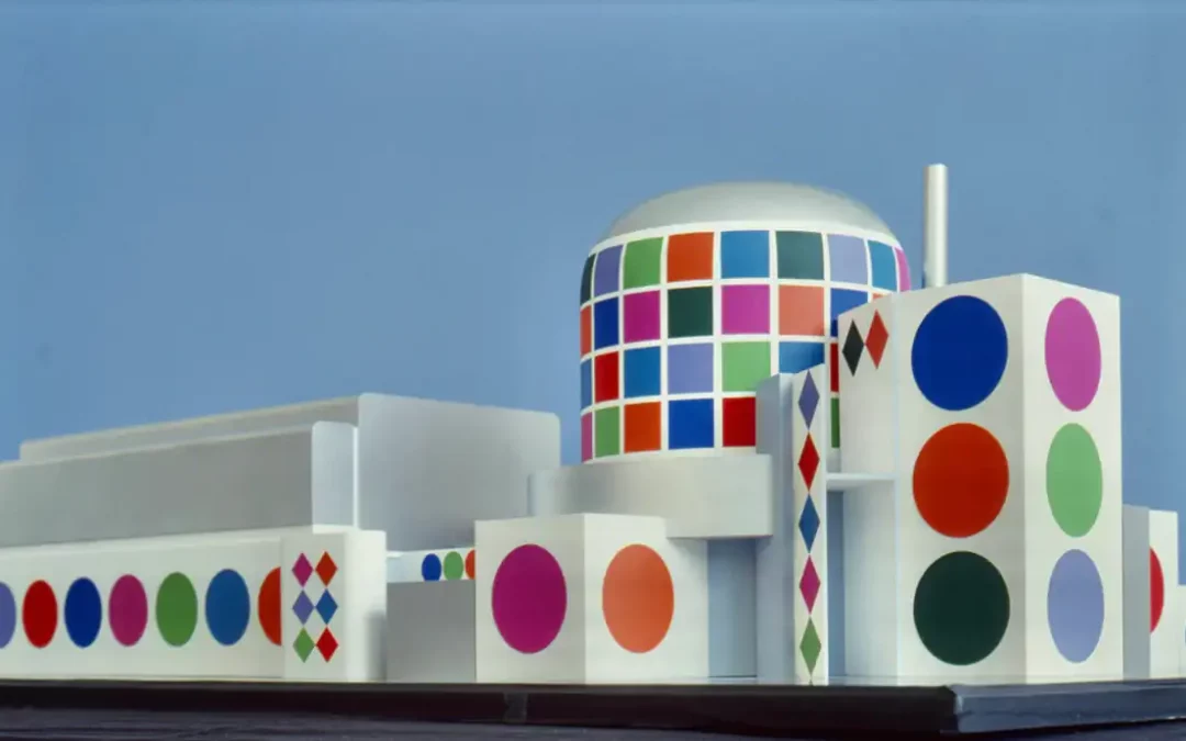 La centrale nucléaire vu par Vasarely